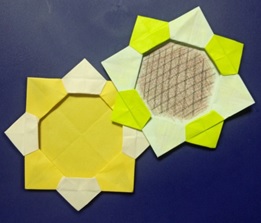 折り紙で作ったコースターがかわいいと評判 作り方と使い方 Izilook